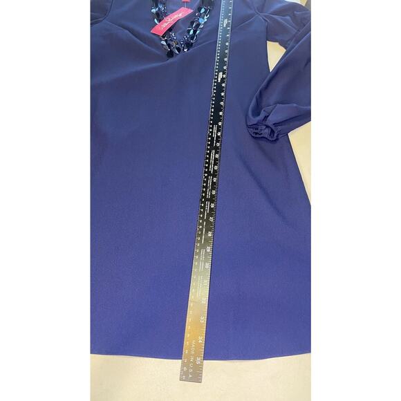Lilly Pulitzer Dress Womens Size 00 NEW Navy Blue Stretch Mini Coastal Vacation - Picture 10 of 12